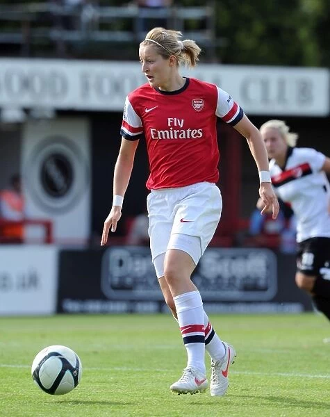 Arsenal's Ellen White Faces Off Against Lincoln Ladies in FA WSL Action