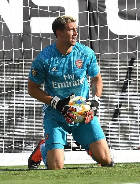 Arsenal's Emi Martinez in Action at 2019 International Champions Cup, Charlotte