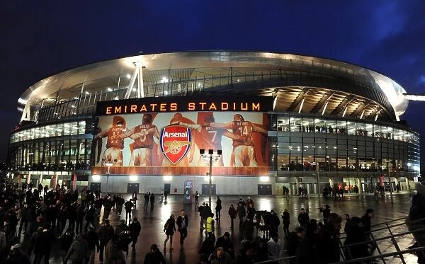 Arsenal's Emirates Stadium: 3-0 Victory Over Wigan Athletic in Barclays Premier League