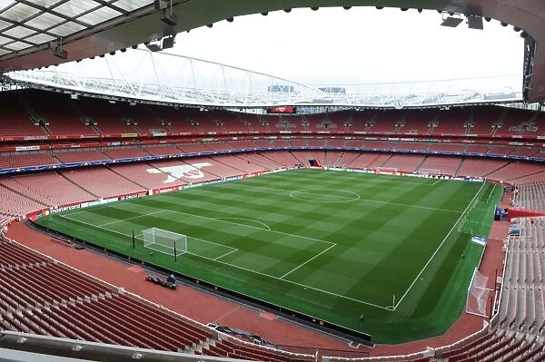 Arsenal's Emirates Stadium: Pre-Match Excitement vs FC Basel (Champions League, 2016)