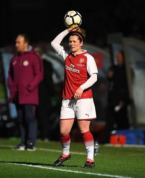 Arsenal's Emma Mitchell Faces Off Against Manchester City Ladies in Continental Cup Final