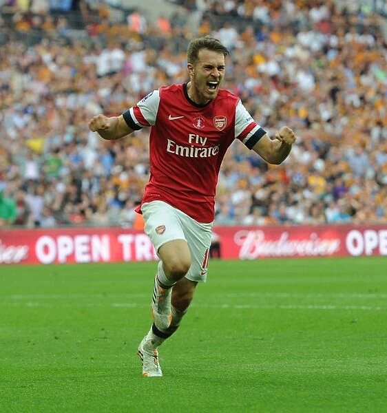 Arsenal's FA Cup Triumph: Ramsey Scores the Decisive Goal Against Hull City