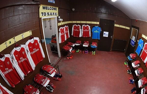 Arsenal's Fifth Round Preparations: Behind the Scenes at Sutton United's Changing Room