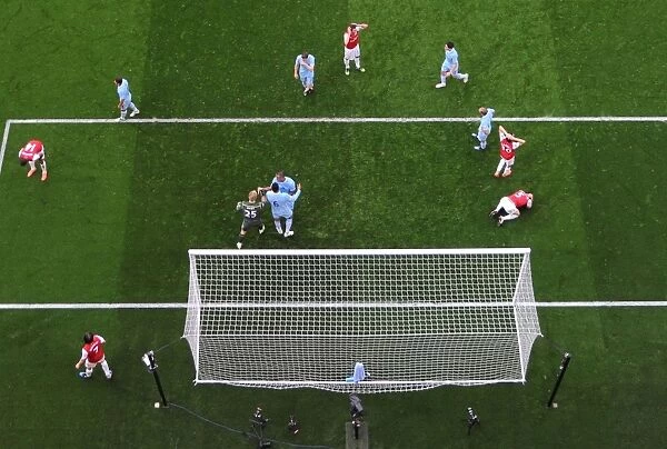 Arsenal's Frustration: Vermaelen and Benayoun Reaction after Missed Opportunities against Manchester City (2011-12)
