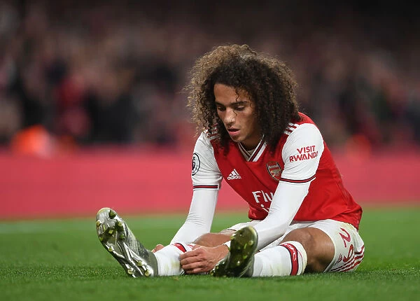 Arsenal's Guendouzi in Action against Crystal Palace in the Premier League