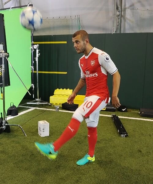 Arsenal's Jack Wilshere at 2016-17 Team Photocall