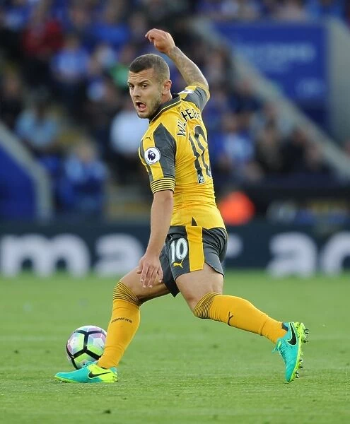 Arsenal's Jack Wilshere in Action: Leicester City vs. Arsenal, Premier League 2016-17