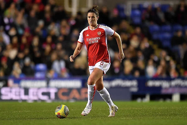 Arsenal's Jennifer Beattie in Action: Reading vs. Arsenal, FA Women's Continental Tyres League Cup 2023-24