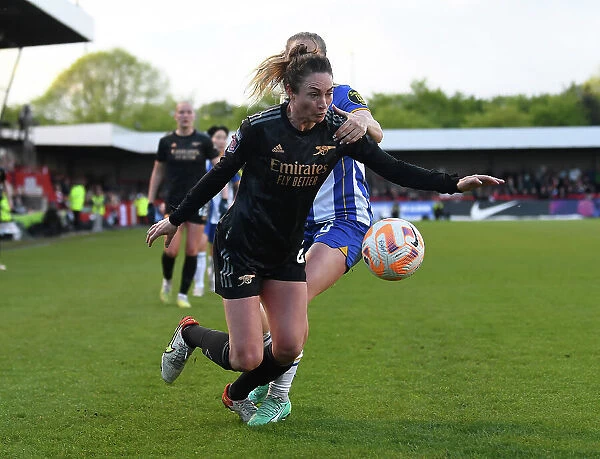 Arsenal's Jodie Taylor in Action during the FA Women's Super League Match against Brighton & Hove Albion (2022-23)