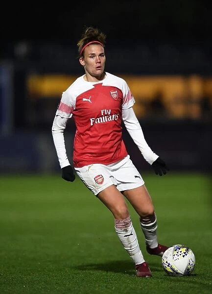 Arsenal's Katrine Veje Shines in FA WSL Continental Tyres Cup Match against Birmingham City Women