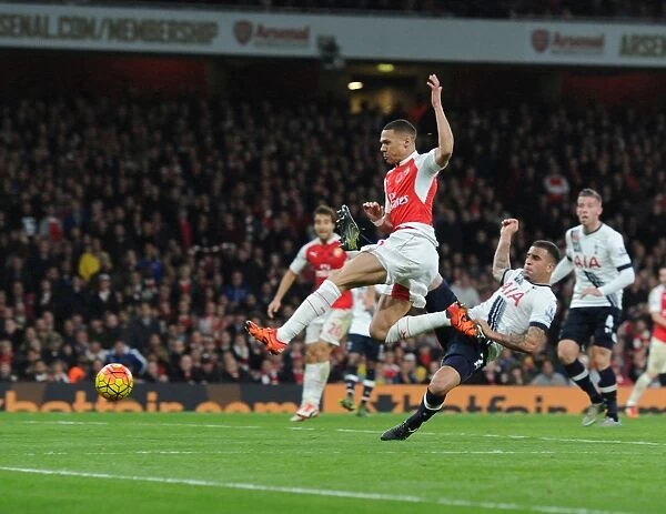 Arsenal's Kieran Gibbs Scores Thrilling Goal: Arsenal's Victory Over Tottenham in the 2015-16 Premier League
