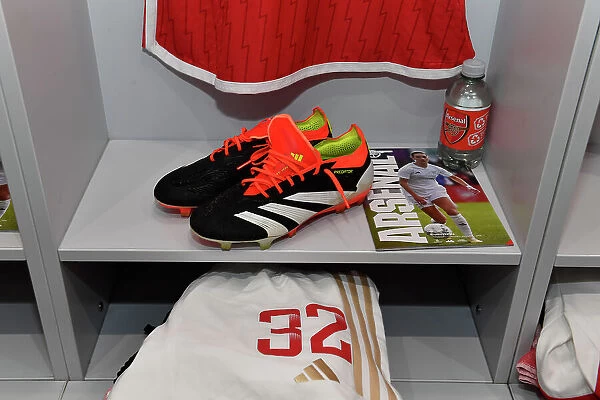 Arsenal's Kyra Cooney-Cross Gears Up for Barclays Super League Match in New Adidas Boots