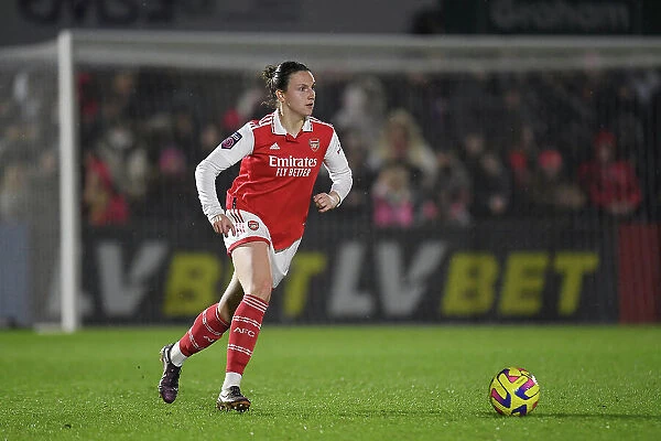 Arsenal's Lotte Wubben-Moy in Action: Arsenal Women vs Reading FA Super League Match (2022-23)