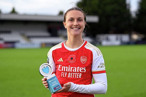 Arsenal's Lotte Wubben-Moy Named Play of the Match in Super League Victory over Manchester City (2023-24)
