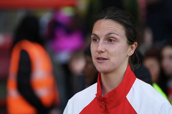 Arsenal's Lotte Wubben-Moy Reacts After Tottenham Hotspur vs Arsenal Women's Super League Clash