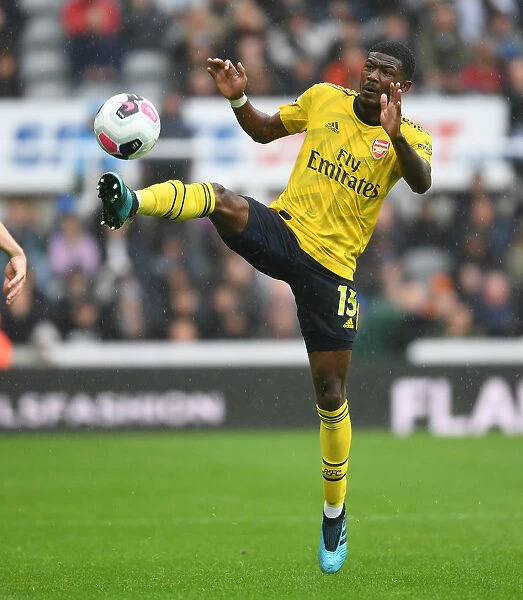 Arsenal's Maitland-Niles in Action Against Newcastle United - Premier League 2019-20