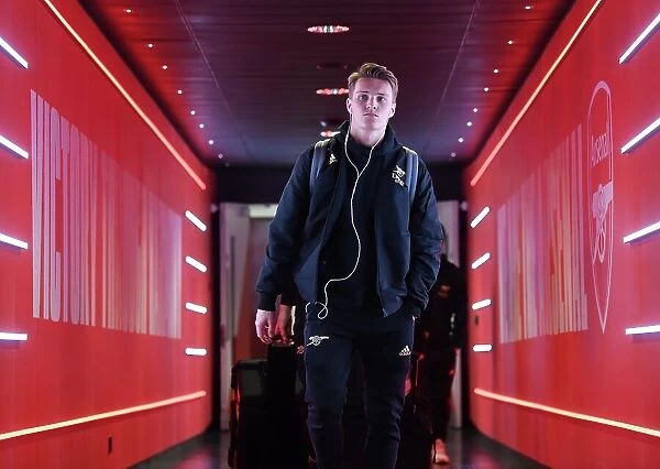 Arsenal's Martin Odegaard Arrives at Emirates Stadium Ahead of Arsenal v Crystal Palace Premier League Clash (2022-23)