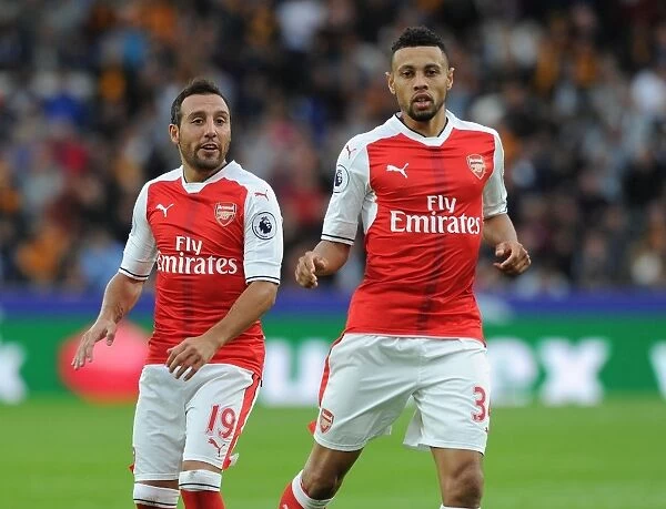 Arsenal's Midfield Dynamo: Cazorla and Coquelin in Action at Hull City (2016-17)