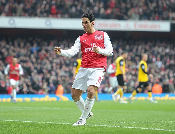 Arsenal's Mikel Arteta Scores Fifth Goal in Thrilling Victory over Blackburn Rovers (2011-12)