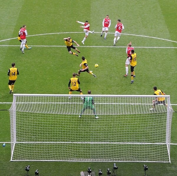 Arsenal's Mikel Arteta Scores Fifth Goal vs. Blackburn Rovers in 2011-12 Premier League