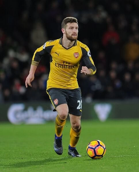 Arsenal's Mustafi Faces Bournemouth Challenge in Premier League Clash (January 2017)