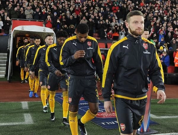 Arsenal's Mustafi Gears Up for FA Cup Clash Against Southampton