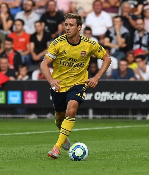 Arsenal's Nacho Monreal in Action during Angers Friendly