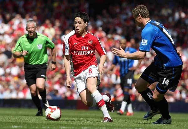 Arsenal's Nasri Scores Twice: 2-0 Win Over Middlesbrough in Premier League