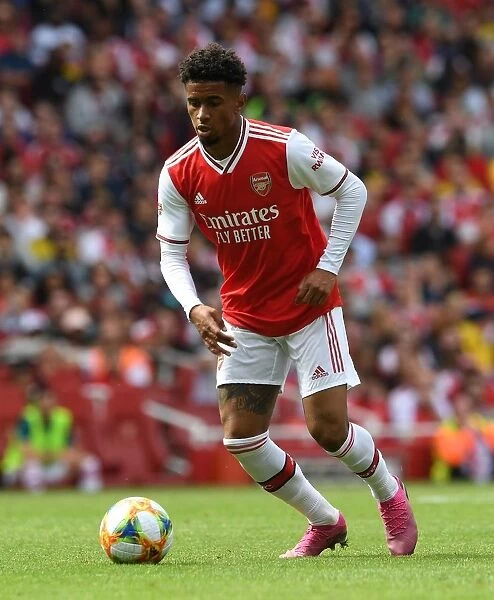 Arsenal's Reiss Nelson Shines in Arsenal vs. Olympique Lyonnais Clash at Emirates Cup (2019-20)