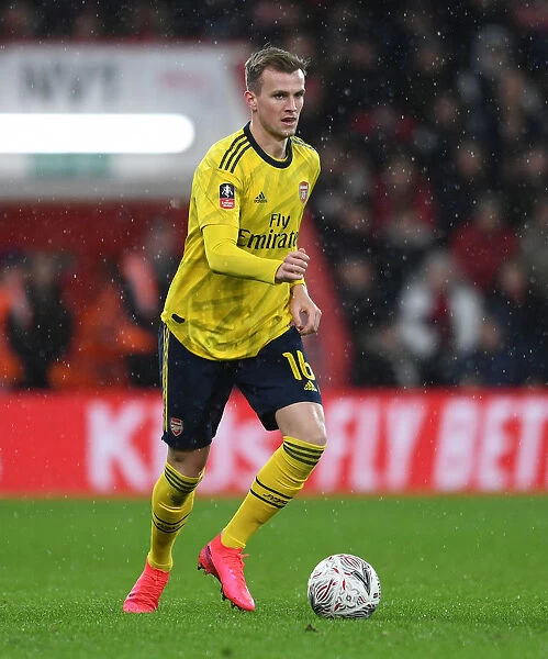 Arsenal's Rob Holding in Action: FA Cup Showdown at AFC Bournemouth