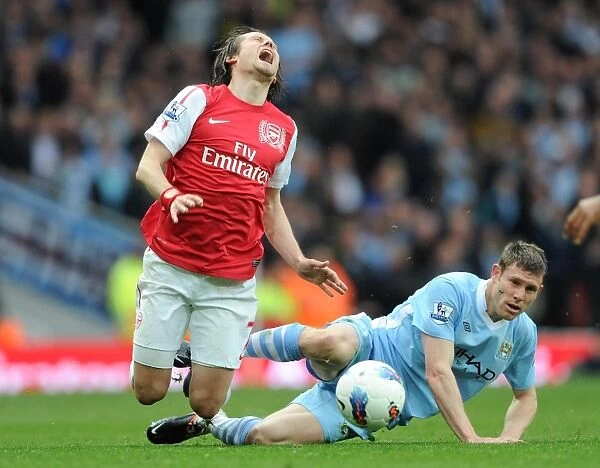 Arsenal's Rosicky Scores Winner: 1-0 Victory Over Milner's Manchester City, BPL 2012