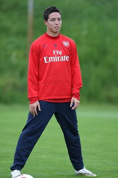 Arsenal's Samir Nasri at 2008 Training Camp, Austria