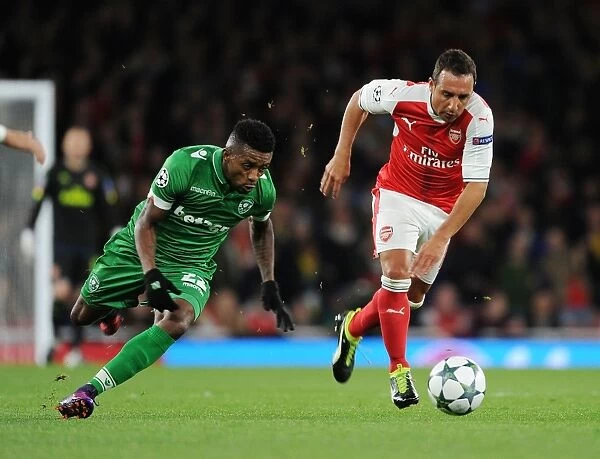 Arsenal's Santi Cazorla Outsmarts Ludogorets Cafu: A 2016-17 Champions League Clash