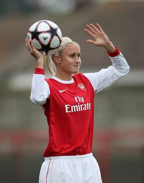 Arsenal's Steph Houghton Shines in 9-0 UEFA Women's Champions League Victory over ZFK Masinac