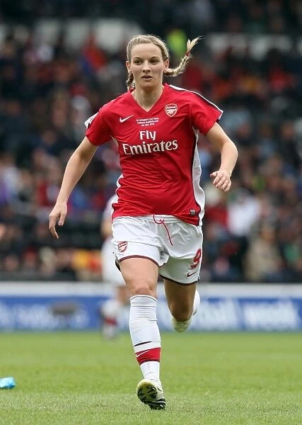 Arsenal's Suzanne Grant Celebrates FA Cup Victory Over Sunderland WFC