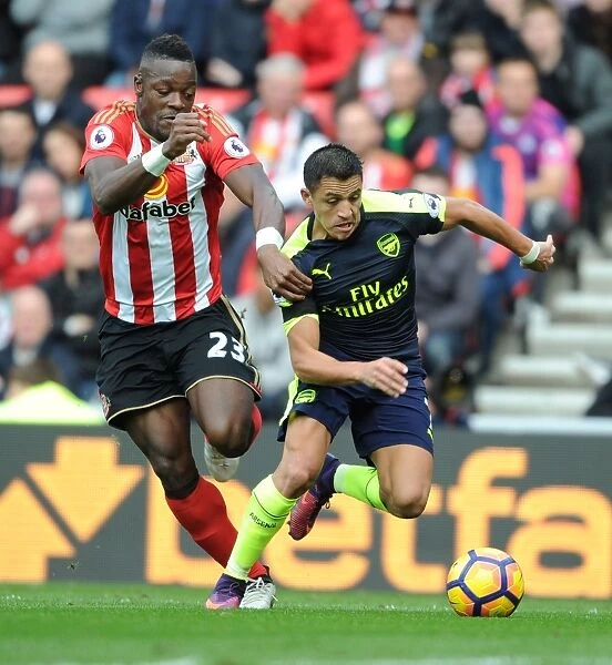Arsenal's Tense Showdown: Alexis Sanchez vs. Lamine Kone at Sunderland