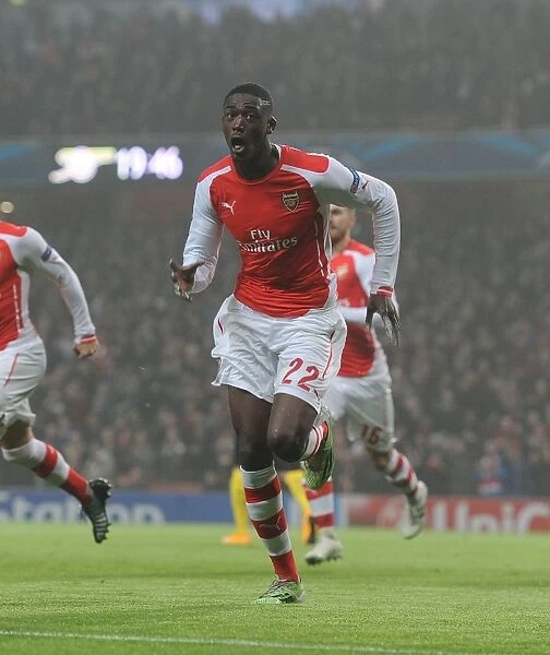 Arsenal's Thrilling Champions League Victory: Yaya Sanogo Scores the Winner Against Borussia Dortmund