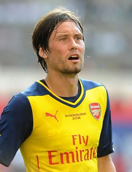 Arsenal's Tomas Rosicky Shines in Pre-Season Friendly Against New York Red Bulls