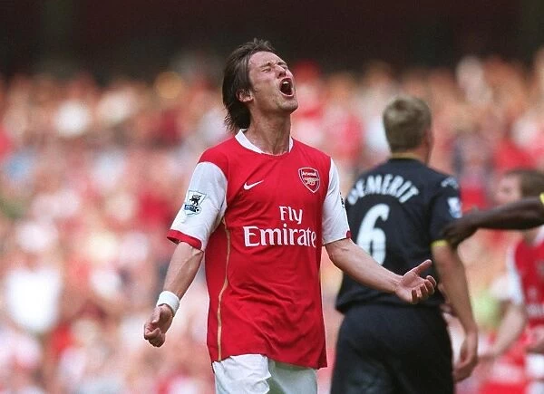Arsenal's Triumph: Rosicky Shines in 3:0 FA Premier League Victory over Watford (2006)