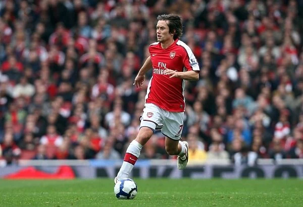 Arsenal's Triumph: Rosicky's Glory in Arsenal's 3-1 Victory over Birmingham City (17 / 10 / 09)