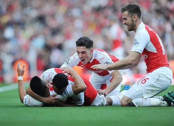 Arsenal's Triumph: Sanchez Hat-Trick vs. Manchester United (2015 / 16)