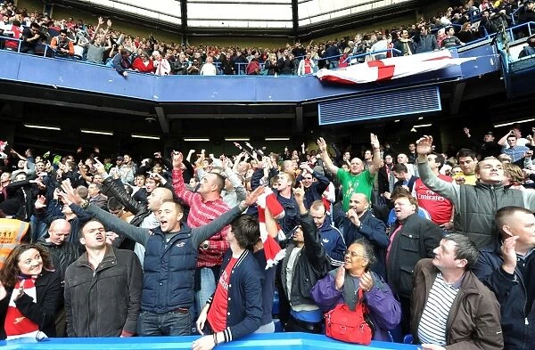 Arsenal's Triumphant Celebration: Chelsea vs Arsenal, Premier League 2011-12