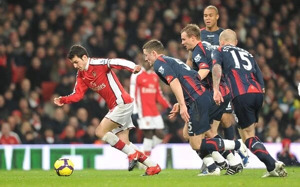 Arsenal's Victory: Fabregas, Cahill, Taylor, and Steinsson Lead the Way against Bolton (4:2), Emirates Stadium, 2010