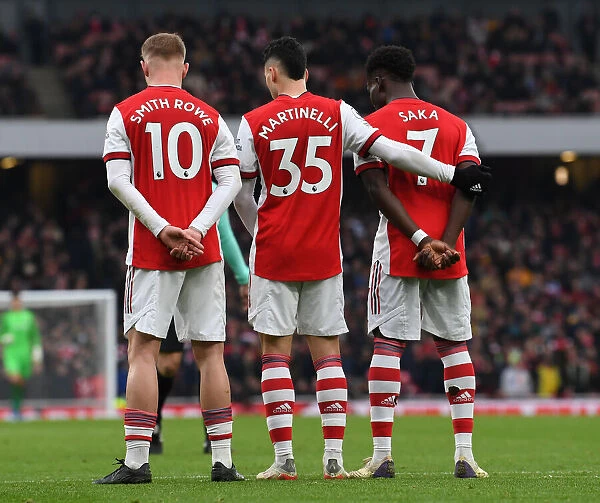 Arsenal's Young Triumvirate: Smith Rowe, Martinelli, Saka Shine in Arsenal v Burnley (2021-22)