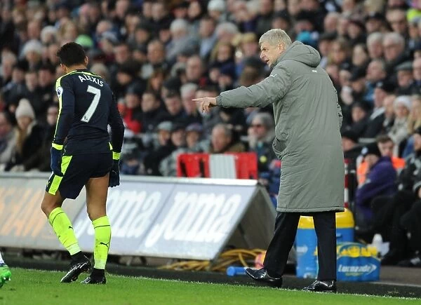 Arsene Wenger and Alexis Sanchez: Arsenal's Tactical Duo at Swansea City, January 2017