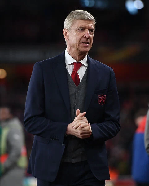Arsene Wenger: Arsenal FC vs CSKA Moskva, UEFA Europa League Quarterfinal
