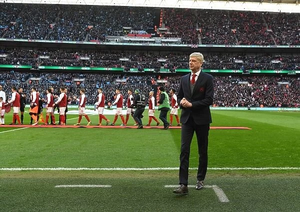 Arsene Wenger: Arsenal Manager at 2018 Carabao Cup Final vs Manchester City