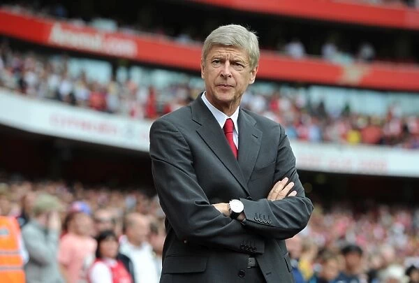 Arsene Wenger: Arsenal Manager Faces Liverpool in Barclays Premier League at Emirates Stadium (August 20, 2011)