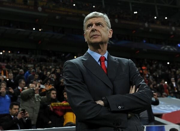 Arsene Wenger: Arsenal Manager at Galatasaray vs Arsenal, UEFA Champions League, Istanbul, 2014