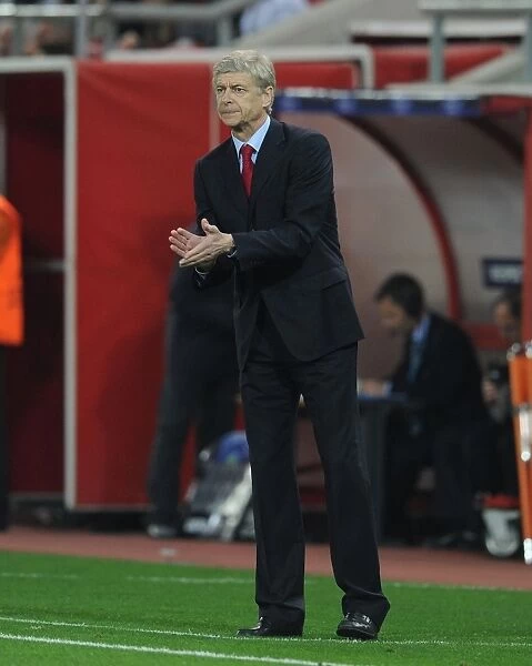 Arsene Wenger: Arsenal Manager Before Olympiacos Clash in Athens, 2011-12 UEFA Champions League